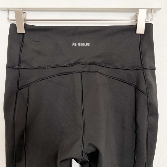 ADIDAS Laser Cut 7/8 Believe This High Waisted Ankle Athletic Leggings Medium - Picture 5 of 7